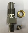 Econoliser quick release coupling for temperature sensing